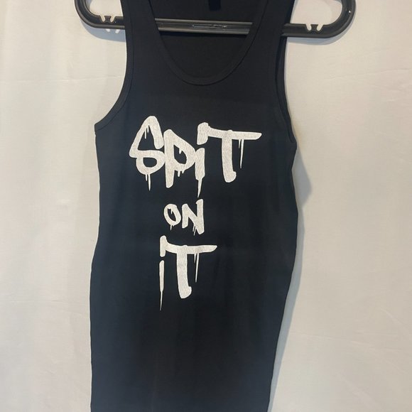 Original Gingers Do It Better Tank Spit On It Black Tank Front Print - Picture 10 of 13